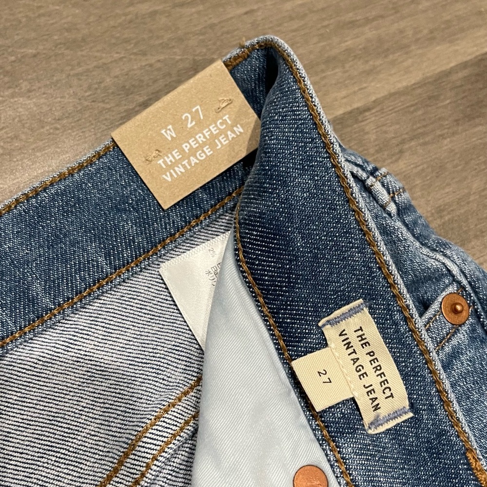 NWT Madewell High Rise Perfect Vintage Jean